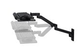 Järjestelmän lisävarusteet - Ergotron LX Pro keyboard/mouse arm mount tray - adjustable - 45-685-292