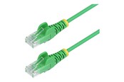 Verkkokaapelit - StarTech.com patch cable - green - Vihreä - 0.25m - N6PAT25CMGNS