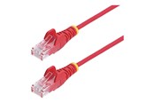 Verkkokaapelit - StarTech.com patch cable - red - Punainen - 0.25m - N6PAT25CMRDS