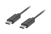 USB kaapelit - Lanberg - USB-C cable - USB-C to USB-C - 1 m - CA-CMCM-10CU-0010-BK