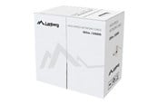 Verkkokaapelit - Lanberg bulk cable - 305 m - pantone cool grey 5C - Harmaa - 305m - LCU5-12CU-0305-S