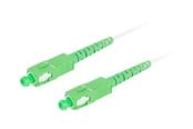 Verkkokaapelit - Lanberg patch cable - 10 m - 10 m - white - Valkoinen - 10m - FO-SASA-SS31-0100-WH