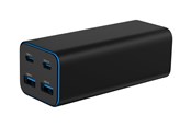 Puhelin - Adapterit & Laturit - Gembird power adapter - 2 x USB-C 2 x 9 pin USB Type A - 100 Watt - TA-UC-2A2C-PD100-01-BK