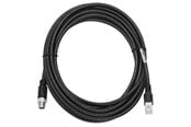 Verkkokaapelit - Zebra network cable - 5 m - Musta - 5m - CBL-ENT00500-M1200