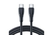 USB kaapelit - Joyroom S-A11 Surpass cable 60W USB-C - USB-C 0.25m - black - S-A11 C-C 60W 0.25m black