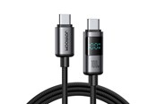 USB kaapelit - Joyroom  S-A16 Pro Prism Series 3A USB-A - Lightning Cable with Display 1.2m - Black - S-A16 PRO_CC