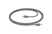 Verkkokaapelit - Logitech Cat5e Kit - patch cable - graphite - Harmaa - 3m - 952-000072