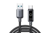 USB kaapelit - Joyroom S-A55 StarFlight 66W USB-A - USB-C cable 1.2m - black - S-A55 A-C 66W 1.2 black