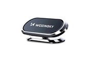 Puhelin - Muut lisävarusteet - Wozinsky Self-Adhesive Magnetic Car Mount 360 for Dashboard Silver (WMH-06) - 5907769300295
