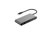 Telakointiasemat - Belkin Connect 7-in-1 USB-C Hub with Dual USB-C Ports - Silver - AVC023HQSGY