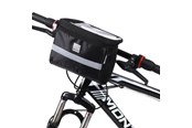 Pyörätarvikkeet - Wozinsky Bike Handlebar Bag with Phone Case 2L Black (WBB12BK) - 5907769300516