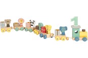 Luovat leikit - Small Foot - Wooden Birthday Train with Animals - 12626