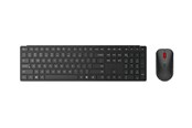 Näppäimistöt - Lenovo Pro Combo 6000 - keyboard and mouse set - QWERTY - US English - eclipse black Input Device - Näppäimistö ja Hiirisetti - Englanti (US) - Musta - 4X31S04810