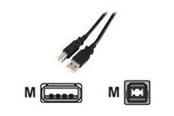 USB kaapelit - EFB NORDIC EFB-Elektronik - USB cable - USB to USB Type B - 3 m - K5255SW.3