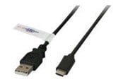 USB kaapelit - EFB NORDIC EFB-Elektronik - USB-C cable - USB to 24 pin USB-C - 1 m - K5258SW.1