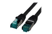 Verkkokaapelit - EFB NORDIC EFB-Elektronik patch cable - 1.5 m - black - Musta - 1m - MK6001.1,5B