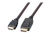 Näyttökaapeli - EFB NORDIC EFB-Elektronik adapter cable - DisplayPort / HDMI - 3 m - K5561SW.3V2