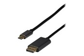 Näyttökaapeli - EFB NORDIC EFB-Elektronik - video adapter cable - 24 pin USB-C to DisplayPort - 2 m - EBUSBC-DP14K.2
