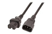 Virtakaapelit (ulkoinen) - EFB NORDIC EFB-Elektronik - power extension cable - IEC 60320 C14 to IEC 60320 C15 - 1 m - EK585.1V2