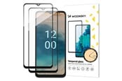 Puhelintarvikkeet - Näytönsuojat - Wozinsky  Full Glue Tempered Glass 2x Tempered Glass For Nokia G22 9H Full Screen Full Cover With Black Frame - 9145576275054