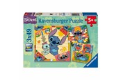 Palapelit - Ravensburger Jigsaw Puzzle Disney Stitch 3x49 pcs. - 120041146