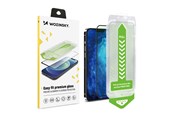 Puhelintarvikkeet - Näytönsuojat - Wozinsky 9H tempered glass with mounting frame for iPhone 14 Pro Max  Premium Glass - black - 9145576280942