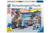 Palapelit - Ravensburger Jigsaw Puzzle Santorini Sunset 300 Pieces. - 171309