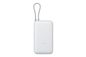 Powerbank - Xiaomi PB2020MI power bank - integrated cable - Li-Ion - USB-C USB - 22.5 Watt Powerbank - Harmaa - 20000 mAh - BHR9738GL