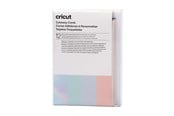 Tarratulostin - Cricut Pastel Sampler - cutaway card set - powder blue tulip holographic silver matte white whispering blue - 2009483