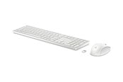 Näppäimistöt - HP 650 - Näppäimistö ja Hiirisetti - Englanti - Valkoinen - 4R016AA#ABB