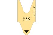 Paperit, valokuvapaperit ja tarrat - METO Yellow  T80 tickets for D80 dispenser - 39648160