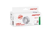 Paperit, valokuvapaperit ja tarrat - METO Price labels 26x16 white 6 rls/1000 - 9506167