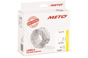 Paperit, valokuvapaperit ja tarrat - METO Price labels 22x12 white deep freeze 12 rls/1000 - 30007330