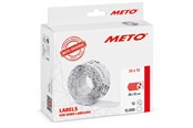 Paperit, valokuvapaperit ja tarrat - METO Price labels 26x12 flour red 12 rls/1000 - 30007343