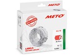 Paperit, valokuvapaperit ja tarrat - METO Price labels 26x16 flour red 12 rls/1000 - 30007353