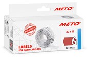 Paperit, valokuvapaperit ja tarrat - METO Price labels 32x19 flour red 5 rls/1000 - 30007361