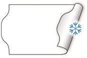 Paperit, valokuvapaperit ja tarrat - METO Price labels 32x19 white deep freeze 5 rls/1000 - 30007367