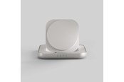 Puhelin - Adapterit & Laturit - ZENS Magnetic Nightstand Charger - White - ZESC20W/00