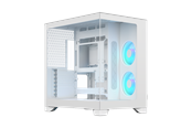 Kotelot - Fractal Design Pop 2 Vision White RGB - Kotelot - Miditower - Valkoinen - FD-C-POV2A-03