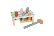 Vauva- ja taaperolelut - Small Foot - Wooden Hammer Bench Game Safari FSC - 12740