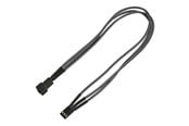 Virtakaapelit (ulkoinen) - Nanoxia - fan power extension cable - 3 PIN internal power to 3 PIN internal power - 30 cm - NX3PV3EC