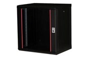 Räkit - Rack - Equip Pro Mount - rack - 600x450 mm with glass door removable and lockable panels assembled - 12U - EPM-12-6045-B-CBAA