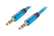 Audiokaapelit - Lanberg Premium audio cable - 1 m - CA-MJMJ-10CU-0010-BL