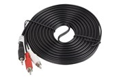 Audiokaapelit - Lanberg audio cable - 5 m - CA-MJRC-10CC-0050-BK