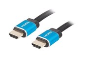 Näyttökaapeli - Lanberg HDMI cable with Ethernet - 1 m - CA-HDMI-P20CU-0010-BK