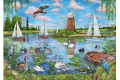 Palapelit - Ravensburger Life along the Broads (1000) - 12001716