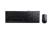 Näppäimistöt - Lenovo 300 USB Combo - keyboard and mouse set - US Input Device - Näppäimistö ja Hiirisetti - Englanti (US) - Musta - GX30M39606
