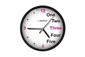 Sisustus - Esperanza PRAGUE - clock - quartz - wall mountable - 20 cm - EHC014K - 5901299929926