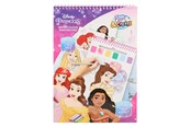 Luovat leikit - Canenco Disney Princess Watercolour Paint Set Book - incl. Brush - DP24355