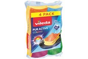 Siivous - Vileda Pur Active Colour - 4 pcs - 160039